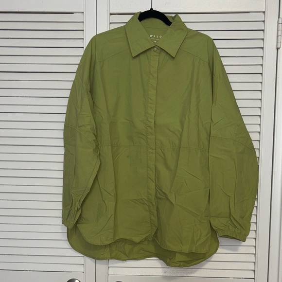 Wilo The Label Jackets & Blazers - Wilo The Label Rare Women's Olive Green Windbreaker Jacket